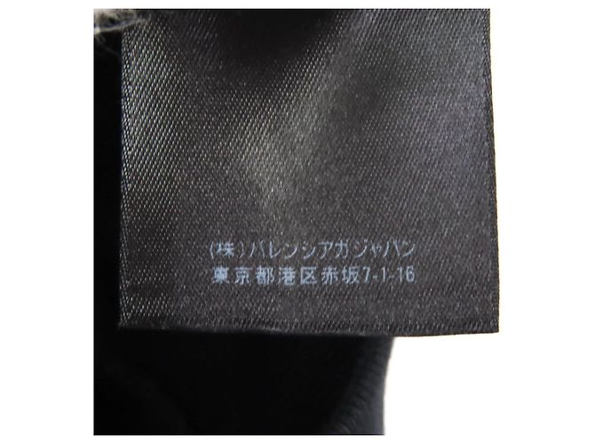 Sudadera con capucha de algodón Balenciaga con estampado de logo college y efecto desgastado Negro - vista 9