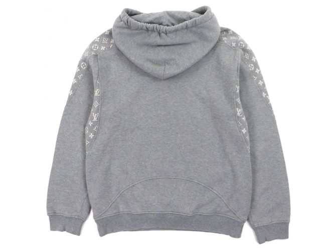 Hoodie de algodão Louis Vuitton Marrom - vista 3