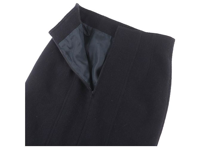 Conjunto de 2 piezas CHANEL de lana y seda Negro - vista 6