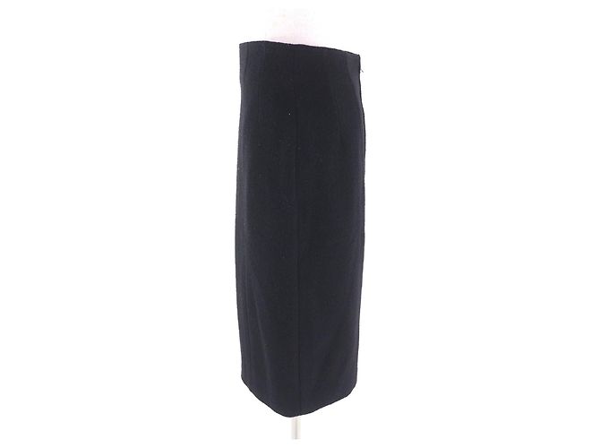 Conjunto de 2 piezas CHANEL de lana y seda Negro - vista 9