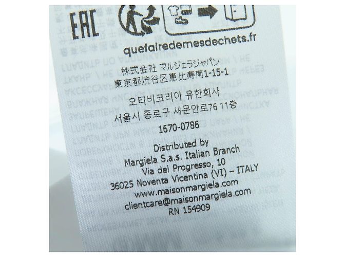 Maison Martin Margiela Camiseta de algodón MM6 Maison Margiela Blanco - vista 11