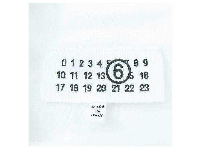 Maison Martin Margiela Camiseta de algodón MM6 Maison Margiela Blanco - vista 6