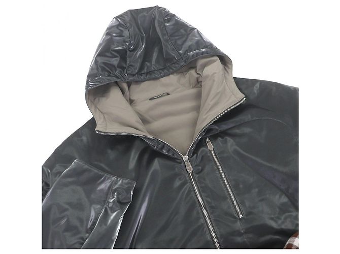 Hermès Nylon Polyester Jacket50 Jacket Brown - view 2