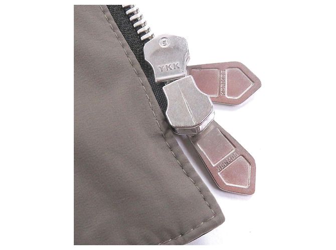 Hermès Nylon Polyester Jacket50 Jacket Brown - view 5