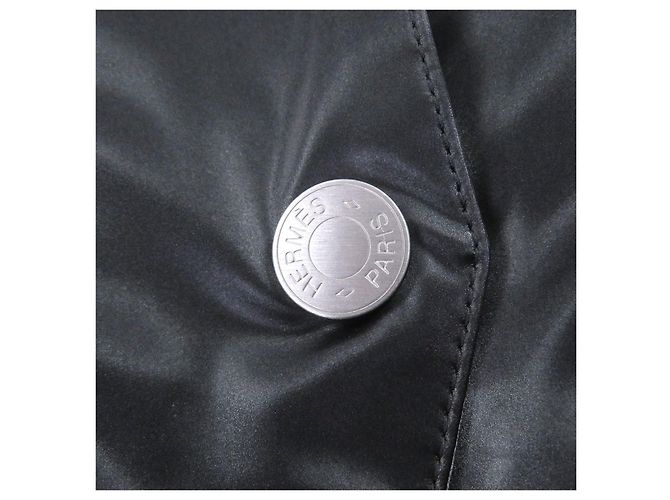 Hermès Nylon Polyester Jacket50 Jacket Brown - view 6