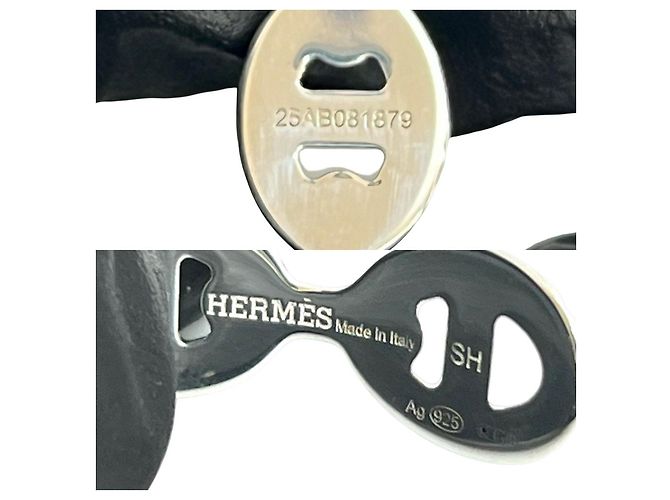 Hermès Pulseira Hermes Enchaine Silver Prata - vista 2