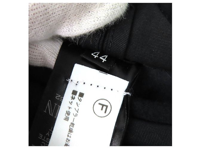 Cappotto in lana Balmain con bottoni emblema Nero - vista 8