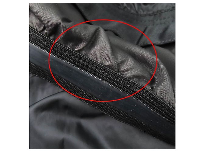 Autre Marque DENHAM MINOTAUR Nylon-Daunenjacke Schwarz - Ansicht 12
