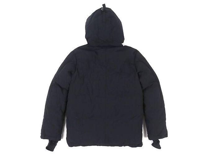 Autre Marque DENHAM MINOTAUR Nylon-Daunenjacke Schwarz - Ansicht 2