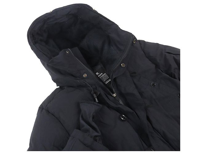 Autre Marque DENHAM MINOTAUR Nylon-Daunenjacke Schwarz - Ansicht 5