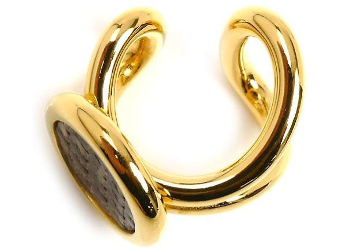 Hermès Hermes Heritage Ex-Libris PM Earcuff Braun - Ansicht 2