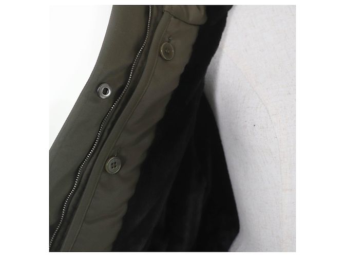theory Abrigo militar Nylon Down Coat Verde Caqui - vista 5
