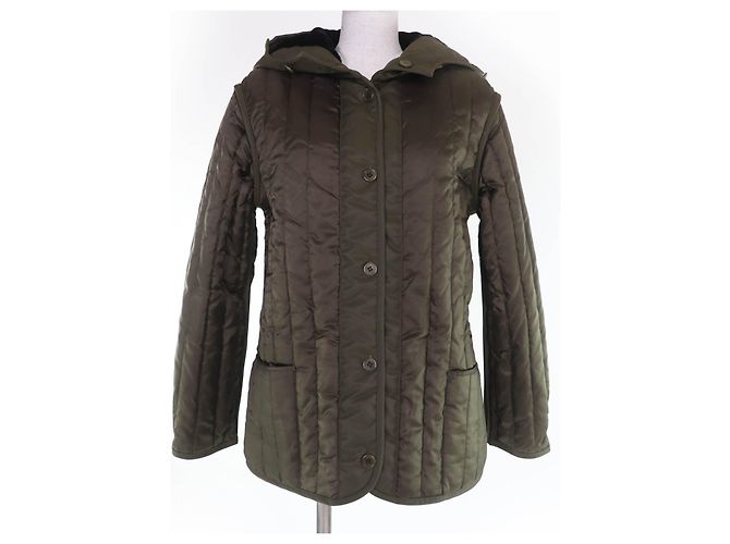 theory Abrigo militar Nylon Down Coat Verde Caqui - vista 6