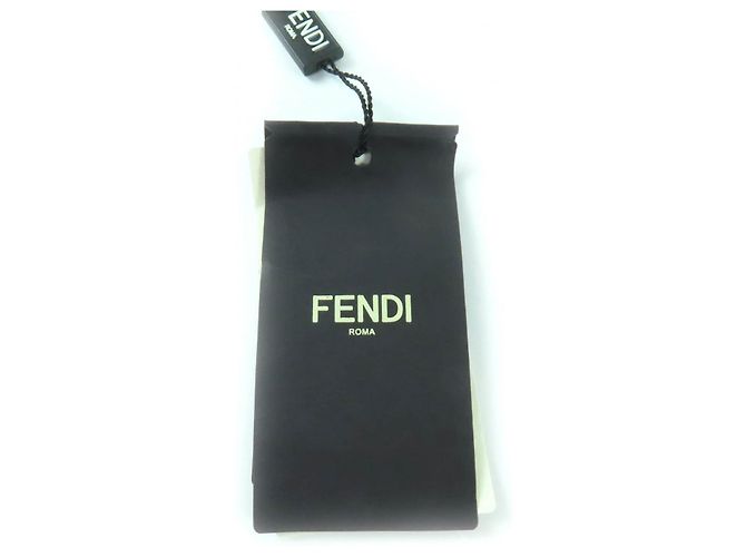 Fendi Zucca Pattern Canvas Shoulder Strap Beige - view 10