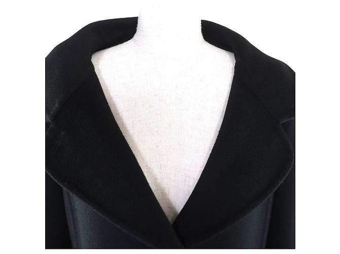 Casaco de cashmere Max Mara Cucito A Mano Preto - vista 4