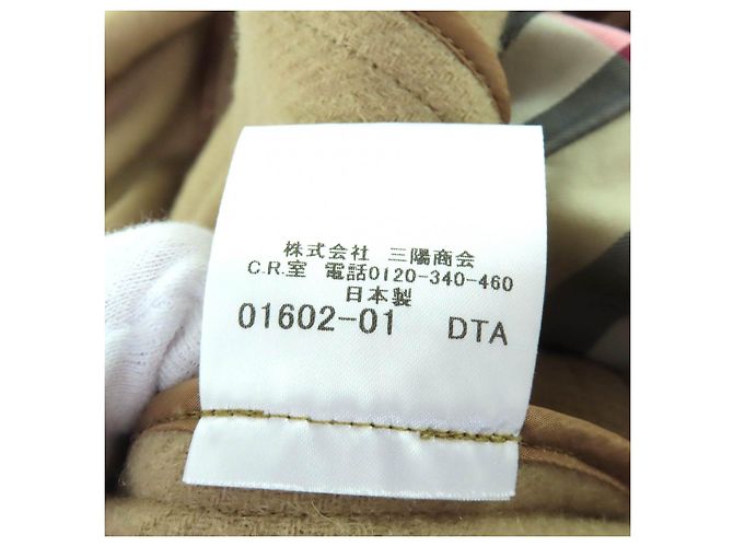 Burberry London Trench Coat de algodón y cuero Beige - vista 11