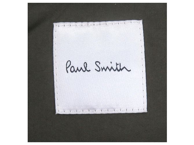 Abrigo de plumón con capucha Paul Smith French Down Verde Caqui - vista 7