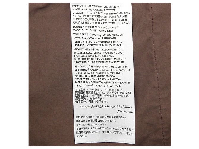 Calças de gabardine de lã Jil Sander Marrom - vista 7