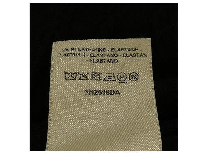 Hermès Hermes Dors Les Boucles in misto cashmere Nero - vista 4