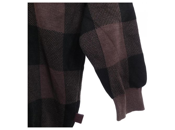 Top in maglia Loewe Nero Marrone - vista 7