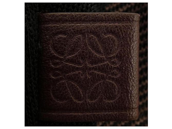 Top in maglia Loewe Nero Marrone - vista 8