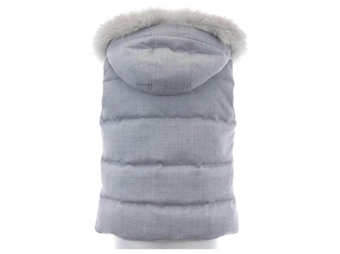 Autre Marque FOXEY BOUTIQUE CHALEUR down vest Marrone - vista 2