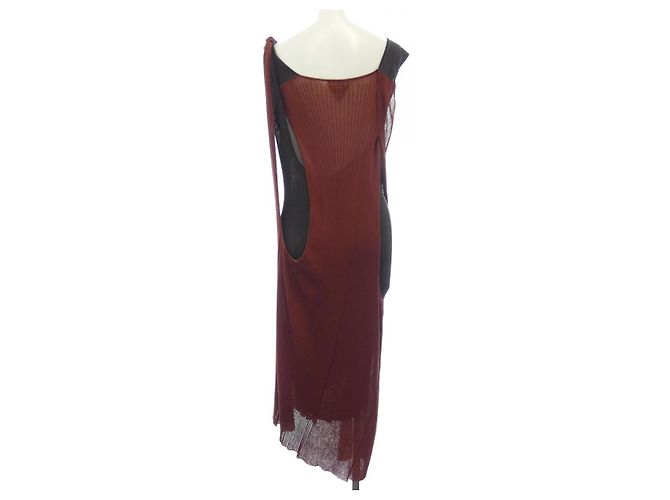 Vestido marrón Bottega Veneta Castaño - vista 2