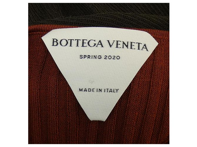 Vestido marrón Bottega Veneta Castaño - vista 5