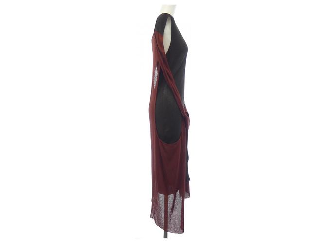 Vestido marrón Bottega Veneta Castaño - vista 7