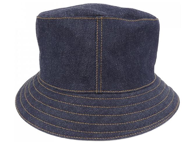 Hermès LOVE MUSIC H222053N Hut Blau Marineblau - Ansicht 2