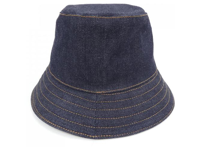 Hermès LOVE MUSIC H222053N Hut Blau Marineblau - Ansicht 4