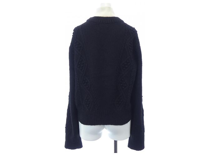 Chanel Stricktop aus Kaschmir-Mischung Schwarz - Ansicht 2