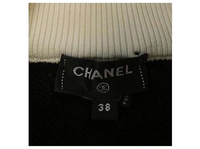 Chanel Stricktop aus Kaschmir-Mischung Schwarz - Ansicht 5