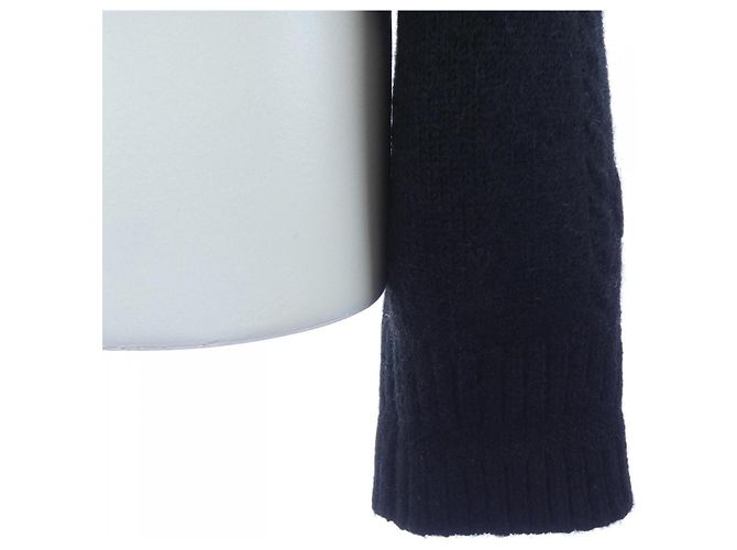 Chanel Stricktop aus Kaschmir-Mischung Schwarz - Ansicht 7