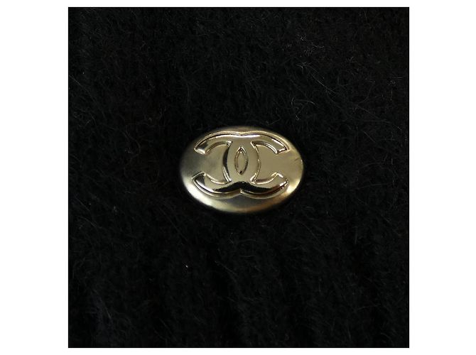 Chanel Stricktop aus Kaschmir-Mischung Schwarz - Ansicht 8