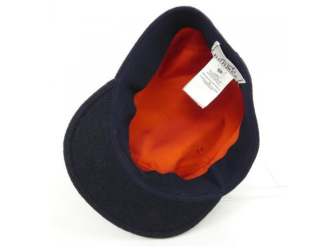 Hermès Cappello Hermes SAINT MALO Blu Blu navy - vista 5