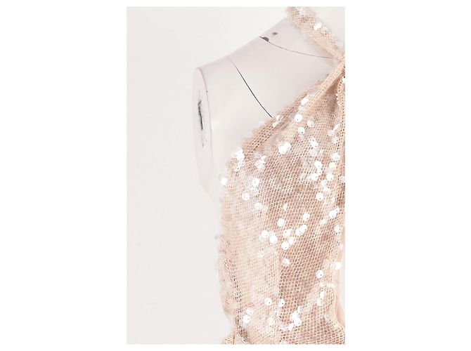 For Love & Lemons Maxikleid Beige - Ansicht 4