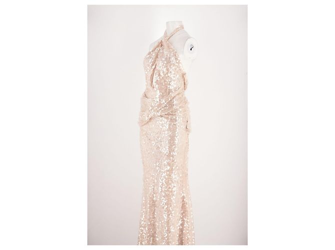 For Love & Lemons Maxikleid Beige - Ansicht 5