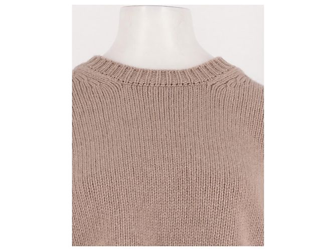 Autre Marque Sweater Oversized de Cashmere Bege LEVETE ROOM - vista 2