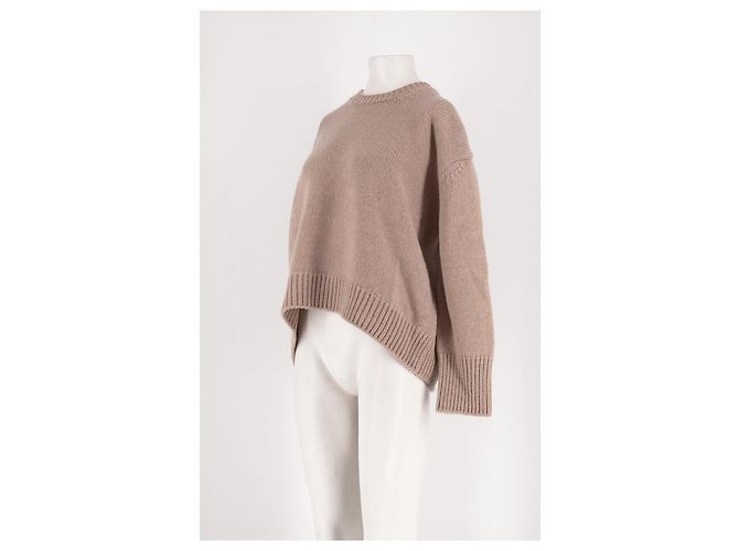 Autre Marque Sweater Oversized de Cashmere Bege LEVETE ROOM - vista 4