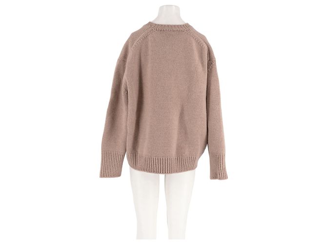 Autre Marque Sweater Oversized de Cashmere Bege LEVETE ROOM - vista 6