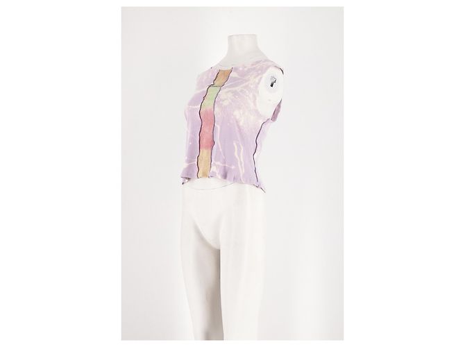 Autre Marque Top roxo de viscose NIMPH L - vista 4