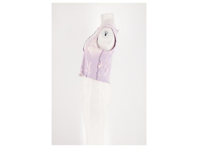 Autre Marque Top roxo de viscose NIMPH L - vista 5
