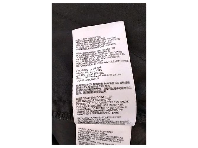 Autre Marque Pantalones anchos de cuadros Negro - vista 6