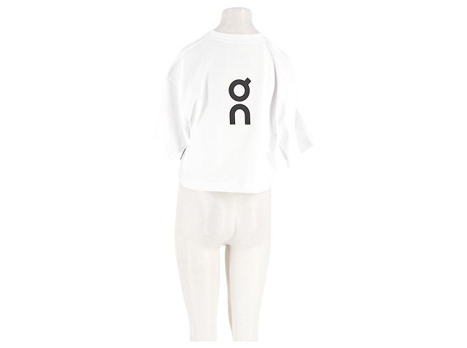 Autre Marque ON RUNNING White Cotton Top - view 6