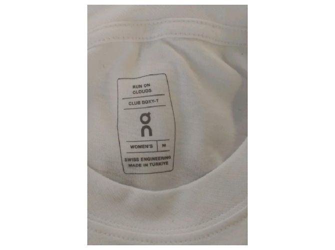 Autre Marque ON RUNNING White Cotton Top - view 7