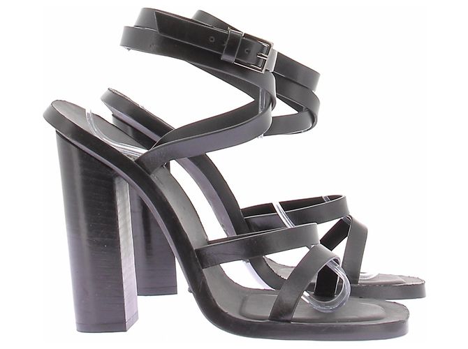 Max Mara Sandali con tacco neri Nero - vista 6