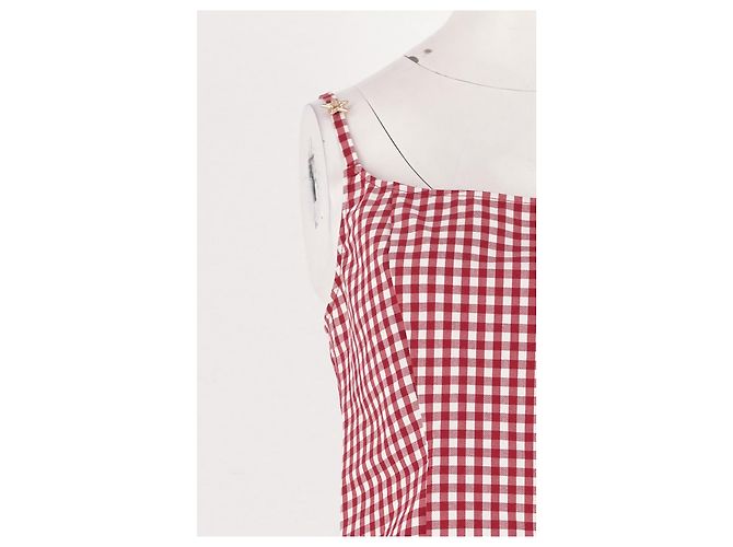 Top de algodão vermelho Guess - vista 4