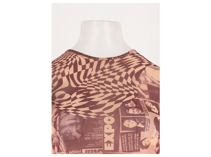 Autre Marque Top ajustado MIAOU ecru Bege - vista 2