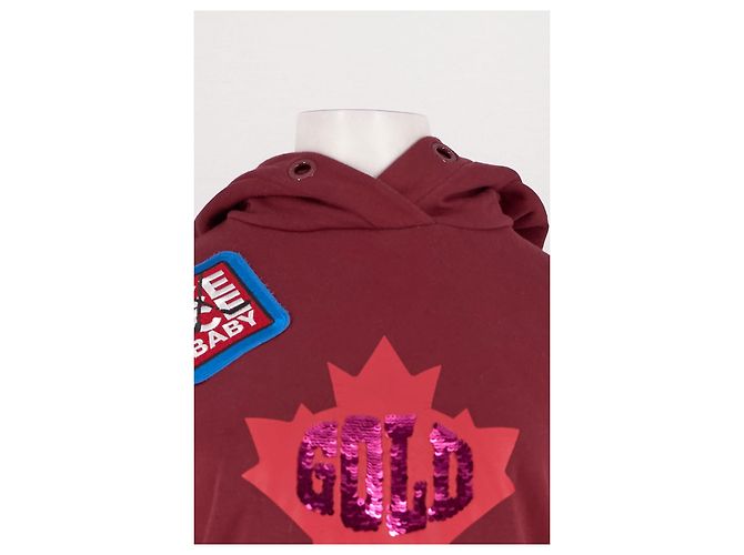 Camisola oversized bordô Goldbergh Bordeaux - vista 2